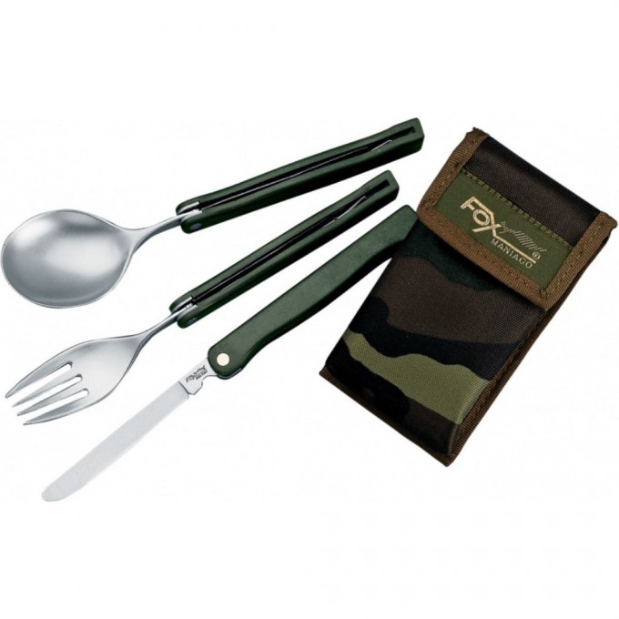 Набор FOX KNIVES 677F, ложка, вилка, нож F677F Набор FOX KNIVES 677F, ложка, вилка, нож F677F