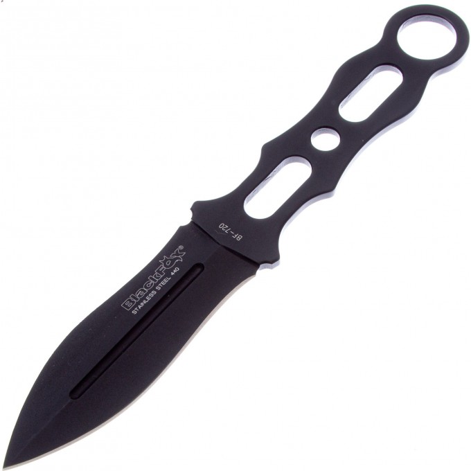 Нож скелетный FOX KNIVES BLACK FOX THROWING KNIFE FBF-720 Нож скелетный FOX KNIVES BLACK FOX THROWING KNIFE FBF-720
