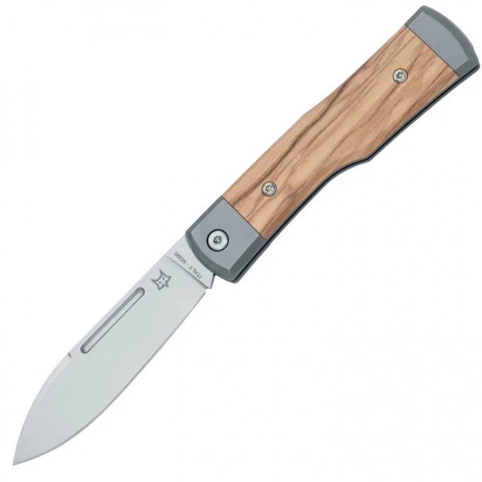 Нож складной FOX KNIVES GUNSTOCK титан/олива FFX-558 OL